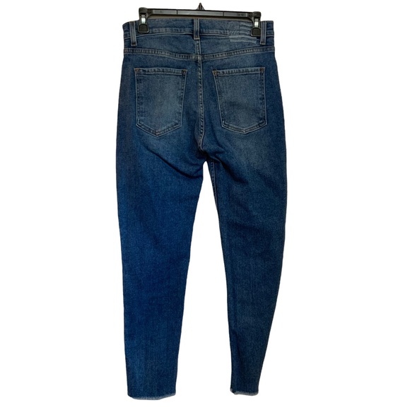 Revice High Rise Button Fly Medium Wash Jeans sz 28 Like New - Picture 3 of 7